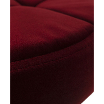 Набор 2 шт Табурет барный DOBRIN BRUNO (бордовый велюр (MJ9-43)) - купить в Екатеринбурге, в наличии