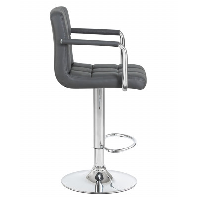 Набор 2 шт Стул барный DOBRIN KRUGER ARM (серый) - купить в Екатеринбурге, в наличии