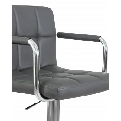 Набор 2 шт Стул барный DOBRIN KRUGER ARM (серый) - купить в Екатеринбурге, в наличии