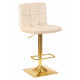 Стул барный DOBRIN GOLDIE (бежевый велюр (MJ9-10)) - купить в Екатеринбурге, в наличии