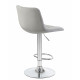 Стул барный DOBRIN TAILOR (серый велюр (MJ9-75))