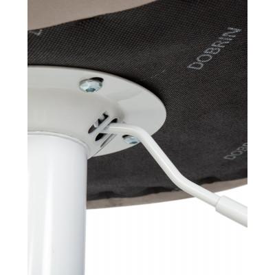 Набор 2 шт Стул барный DOBRIN TAILOR WHITE (серый велюр (MJ9-75)) - купить в Екатеринбурге, в наличии