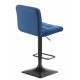 Стул барный DOBRIN DOMINIC (синий велюр (MJ9-117))