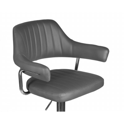 Стул барный DOBRIN CHARLY (серый) - купить в Екатеринбурге, в наличии