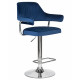 Набор 2 шт Стул барный DOBRIN CHARLY (синий велюр (MJ9-117)) - купить в Екатеринбурге, в наличии