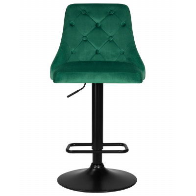 Стул барный DOBRIN JOSEPH BLACK (зеленый велюр (MJ9-88)) - купить в Екатеринбурге, в наличии