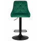 Стул барный DOBRIN JOSEPH BLACK (зеленый велюр (MJ9-88)) - купить в Екатеринбурге, в наличии