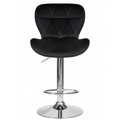 Набор 2 шт Стул барный DOBRIN BARNY (черный велюр (MJ9-101)) - купить в Екатеринбурге, в наличии