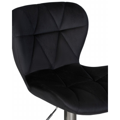 Набор 2 шт Стул барный DOBRIN BARNY (черный велюр (MJ9-101)) - купить в Екатеринбурге, в наличии