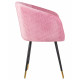 Стул обеденный DOBRIN MARY (розовый велюр (1922-16)) - купить в Екатеринбурге, в наличии