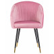 Стул обеденный DOBRIN MARY (розовый велюр (1922-16)) - купить в Екатеринбурге, в наличии