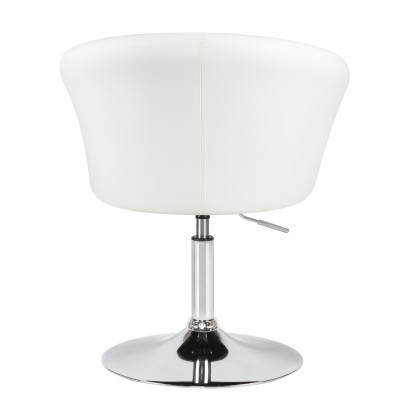 Кресло дизайнерское DOBRIN EDISON (белый) - купить в Екатеринбурге, в наличии