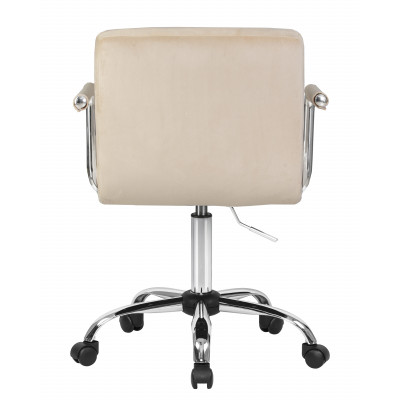 Офисное кресло для персонала DOBRIN TERRY (бежевый велюр (MJ9-10)) - купить в Екатеринбурге, в наличии
