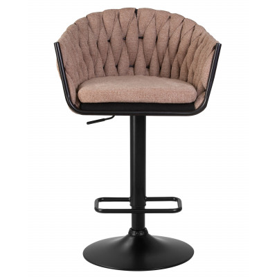 Набор 2 шт Стул барный DOBRIN LEON (коричневая ткань (LAR 275-3)) - купить в Екатеринбурге, в наличии