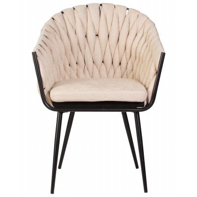 Стул обеденный DOBRIN MATILDA (бежевая ткань (LAR 275-1)) - купить в Екатеринбурге, в наличии