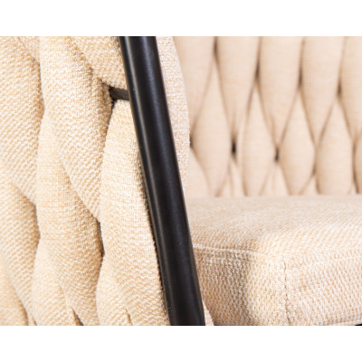 Стул обеденный DOBRIN MATILDA (бежевая ткань (LAR 275-1)) - купить в Екатеринбурге, в наличии