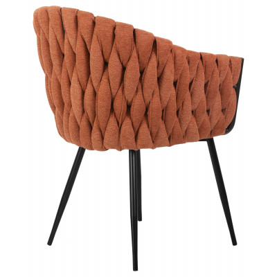 Набор 2 шт Стул обеденный DOBRIN MATILDA (оранжевая ткань (LAR 275-27)) - купить в Екатеринбурге, в наличии