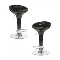 Набор 2 шт Стул барный DOBRIN BOMBA (чёрный)