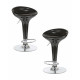 Набор 2 шт Стул барный DOBRIN BOMBA (чёрный)