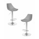 Набор 2 шт Стул барный DOBRIN ROCKY (серый)