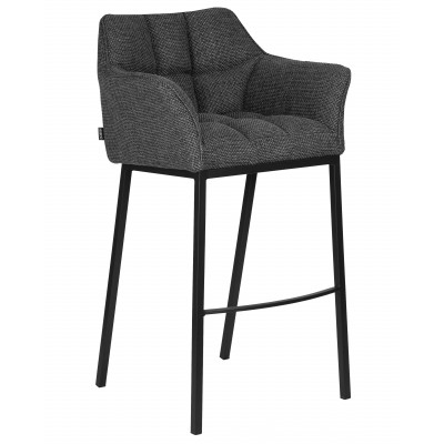 Набор 2 шт Стул барный DOBRIN LUCAS (серая ткань (F-22))