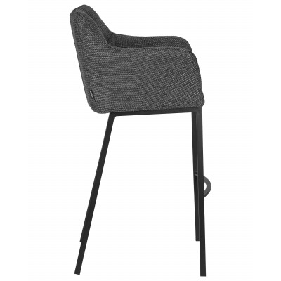 Набор 2 шт Стул барный DOBRIN LUCAS (серая ткань (F-22))