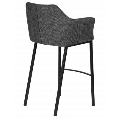 Набор 2 шт Стул барный DOBRIN LUCAS (серая ткань (F-22))