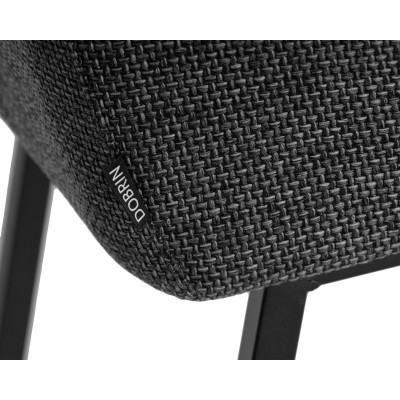 Набор 2 шт Стул барный DOBRIN LUCAS (серая ткань (F-22))