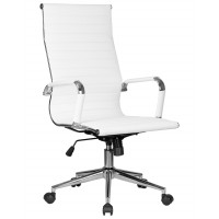 Офисное кресло для руководителей DOBRIN CLARK SIMPLE (белый)