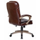 Офисное кресло для руководителей DOBRIN DONALD (коричневый)