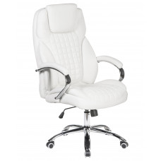 Офисное кресло для руководителей DOBRIN CHESTER (белый)