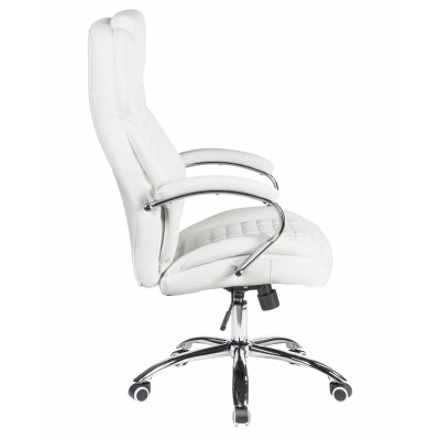 Офисное кресло для руководителей DOBRIN CHESTER (белый) - купить в Екатеринбурге, в наличии