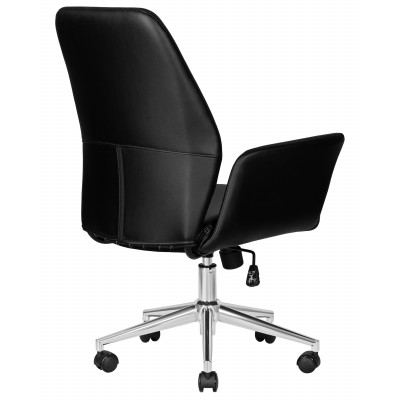 Офисное кресло для руководителей DOBRIN SAMUEL (черный) - купить в Екатеринбурге, в наличии