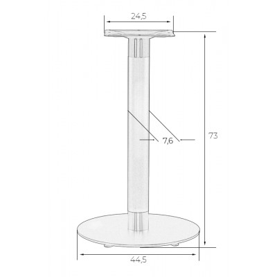 Подстолье обеденное DOBRIN LORENZO - купить в Екатеринбурге, в наличии