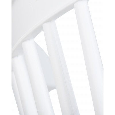 Стул обеденный DOBRIN THEO (ножки светлый бук, цвет белый (W-02))