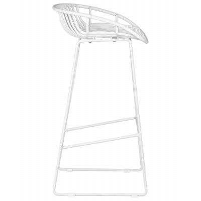 Набор 4 шт Стул барный DOBRIN FRANK (белый) - купить в Екатеринбурге, в наличии