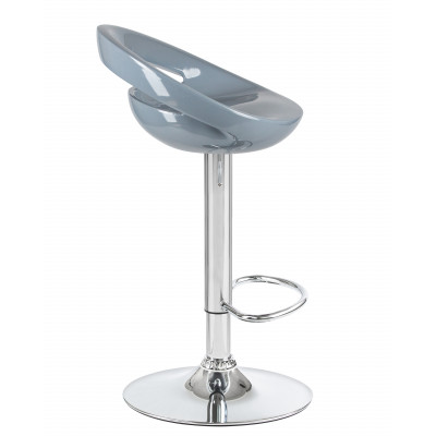 Стул барный DOBRIN DISCO (серый)