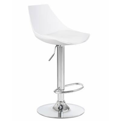 Стул барный DOBRIN ROCKY (белый) - купить в Екатеринбурге, в наличии