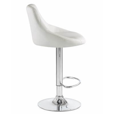 Набор 2 шт Стул барный DOBRIN LOGAN (белый) - купить в Екатеринбурге, в наличии