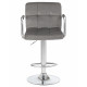 Набор 2 шт Стул барный DOBRIN KRUGER ARM (серый велюр (MJ9-75))