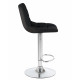 Стул барный DOBRIN TAILOR (черный велюр (MJ9-101))