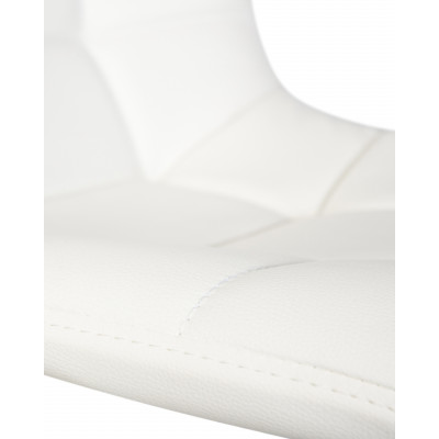 Стул барный DOBRIN TAILOR WHITE (белый PU) - купить в Екатеринбурге, в наличии
