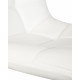 Стул барный DOBRIN TAILOR WHITE (белый PU) - купить в Екатеринбурге, в наличии