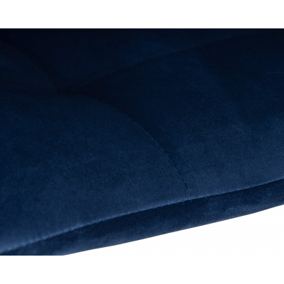 Набор 2 шт Стул барный DOBRIN TAILOR WHITE (синий велюр (MJ9-117))