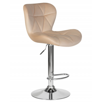 Набор 2 шт Стул барный DOBRIN BARNY (бежевый велюр (MJ9-10)) - купить в Екатеринбурге, в наличии