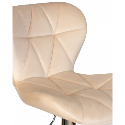 Набор 2 шт Стул барный DOBRIN BARNY (бежевый велюр (MJ9-10)) - купить в Екатеринбурге, в наличии