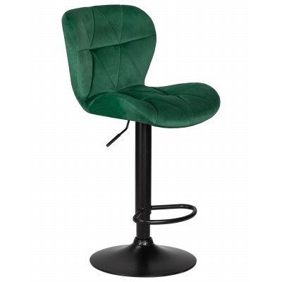 Набор 2 шт Стул барный DOBRIN BARNY BLACK (зеленый велюр (MJ9-88)) - купить в Екатеринбурге, в наличии