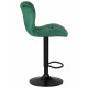 Набор 2 шт Стул барный DOBRIN BARNY BLACK (зеленый велюр (MJ9-88)) - купить в Екатеринбурге, в наличии