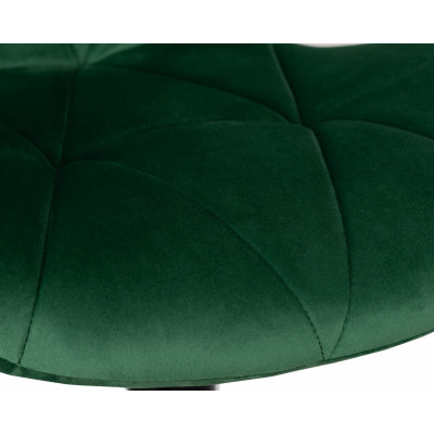 Набор 2 шт Стул барный DOBRIN BARNY BLACK (зеленый велюр (MJ9-88)) - купить в Екатеринбурге, в наличии