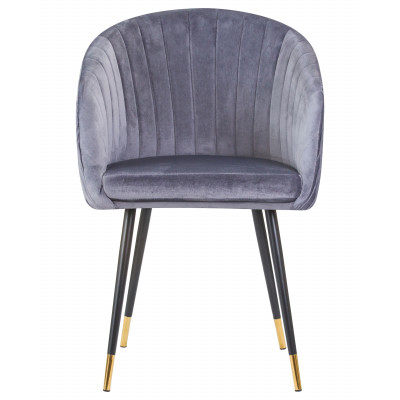 Стул обеденный DOBRIN MARY (серый велюр (1922-19))